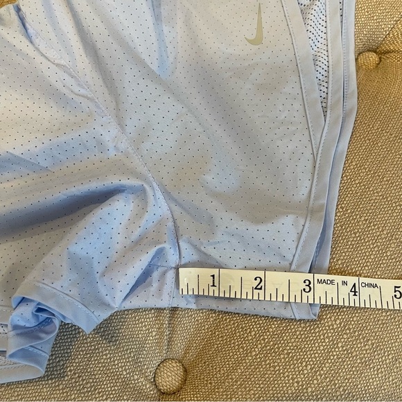 BB: Nike Dri Fit Running Shorts Light Periwinkle Sz XS - Picture 6 of 9